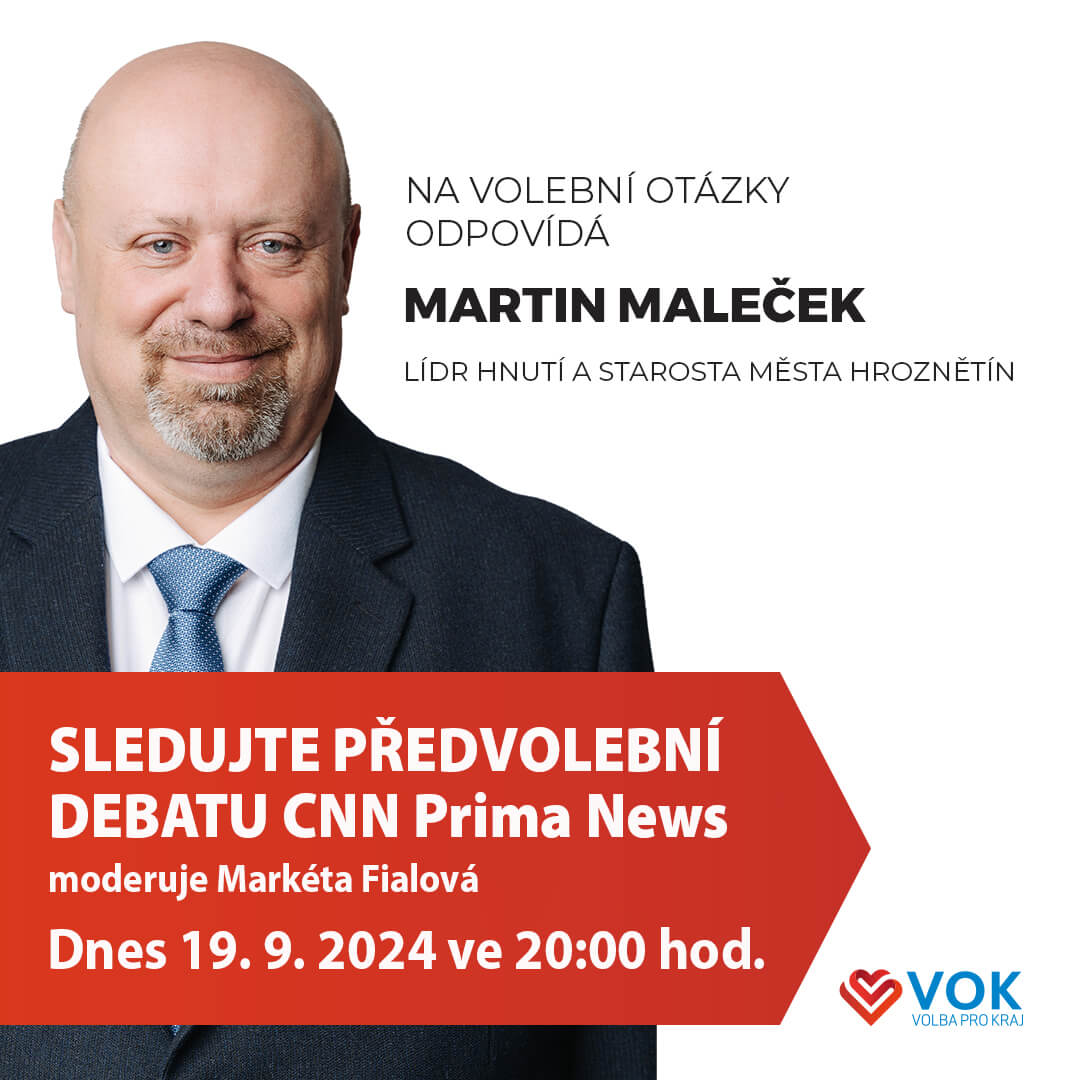 Martin Maleček na CNN Prima News